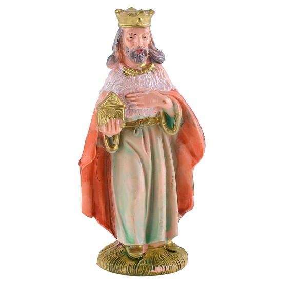 Estatuillas de los Tres Reyes Magos de 10 cm en PVC