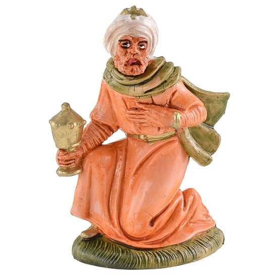 Estatuillas de los Tres Reyes Magos de 10 cm en PVC