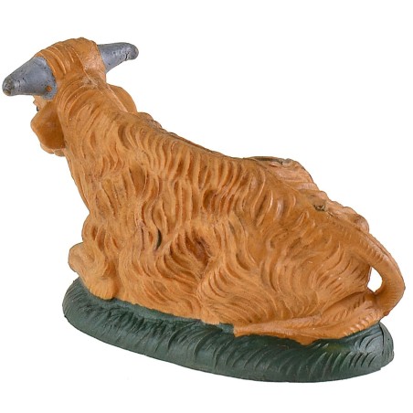 Set bue e asino in pvc color serie 10 cm