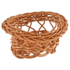 Cestino ovale cm 7,5x6,5x3,5 h cesta, cestino, cesto, altezza