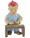 Falegname in resina cm 10 stile bambino Oliver