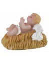 Nativity 6 subjects in resin 7 cm Oliver child style