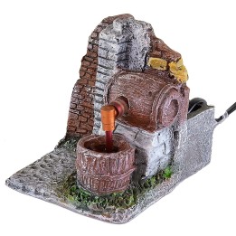 Botte in resina funzionante cm 9,5x12,5x11 h