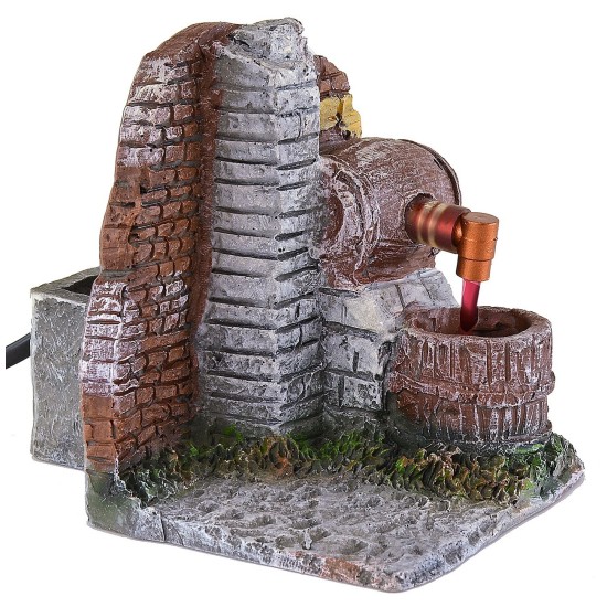 Botte in resina funzionante cm 9,5x12,5x11 h botti, Botte