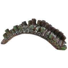 Ponte in resina effetto legno cm 5x13x4,8 h altezza, resina