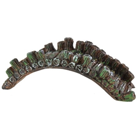 Ponte ricurvo in resina cm 13x5x4,8 cm