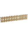 Valla clara de madera cm 22x4 h
