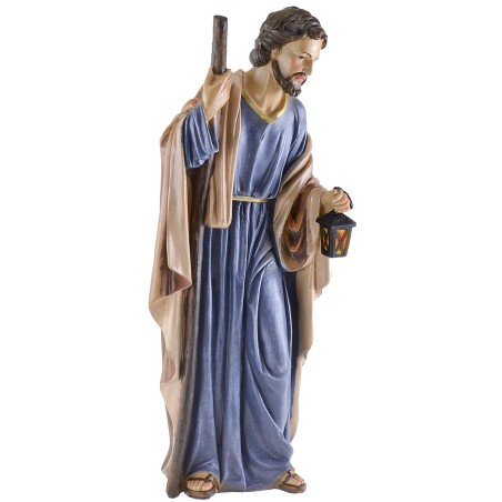 Natività 6 statue in resina 45 cm angelo, resina, natività