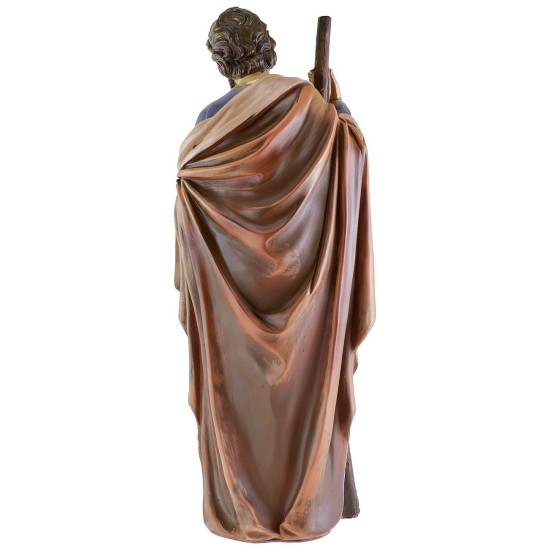 Natività 6 statue in resina 45 cm angelo, resina, natività