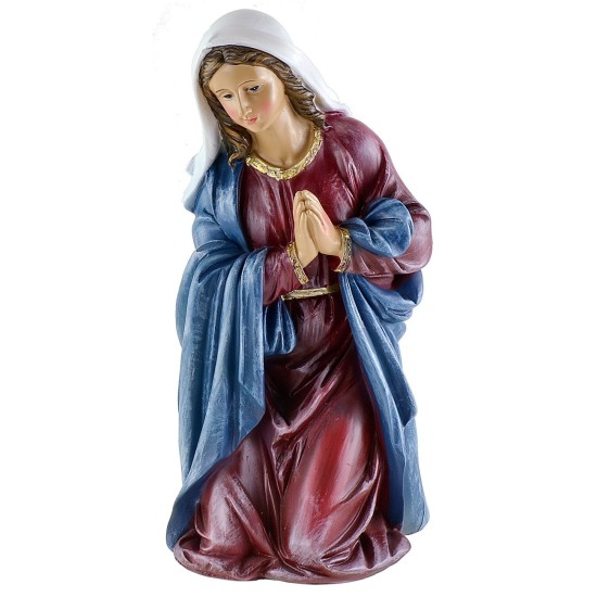 Natività 6 statue in resina 45 cm angelo, resina, natività
