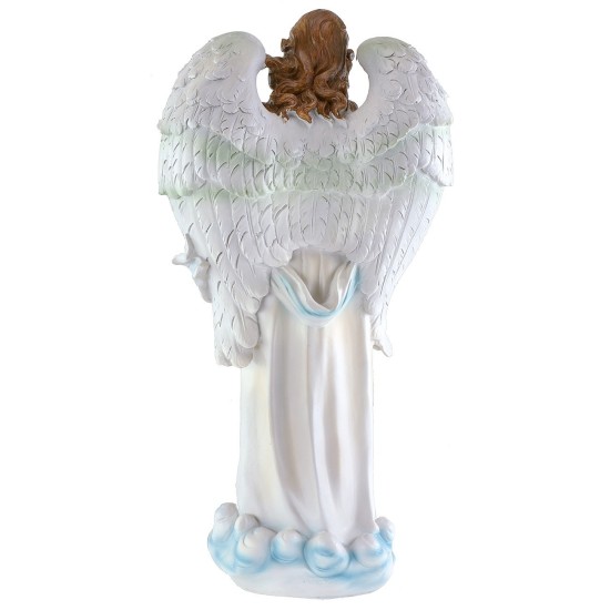 Natività 6 statue in resina 45 cm angelo, resina, natività