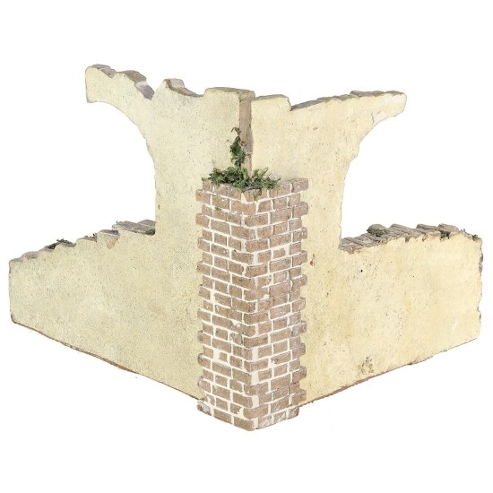 Ambientazione in resina per presepe cm 20x17,5x16 h