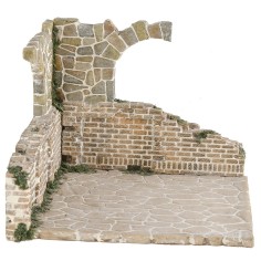 Ambientazione in resina per presepe cm 20x17,5x16 h 2