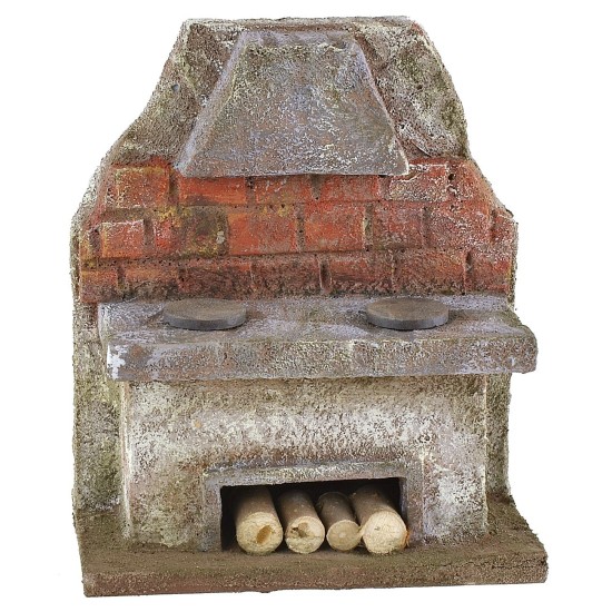 Cocina con campana cm 12x6x14,5 h para estatuas cm 12