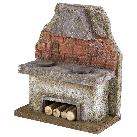 Cocina con campana cm 12x6x14,5 h para estatuas cm 12