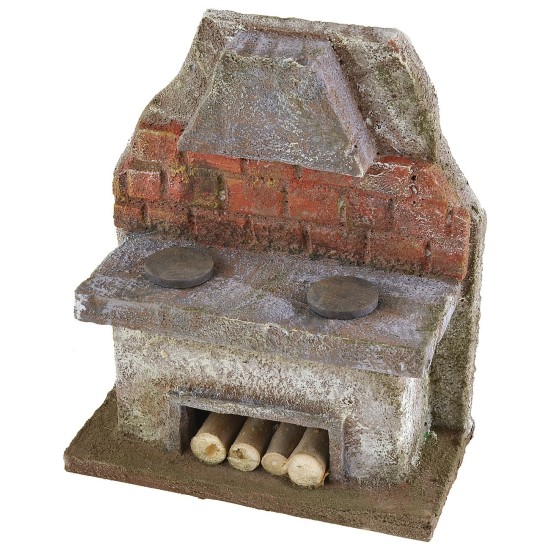 Cocina con campana cm 12x6x14,5 h para estatuas cm 12