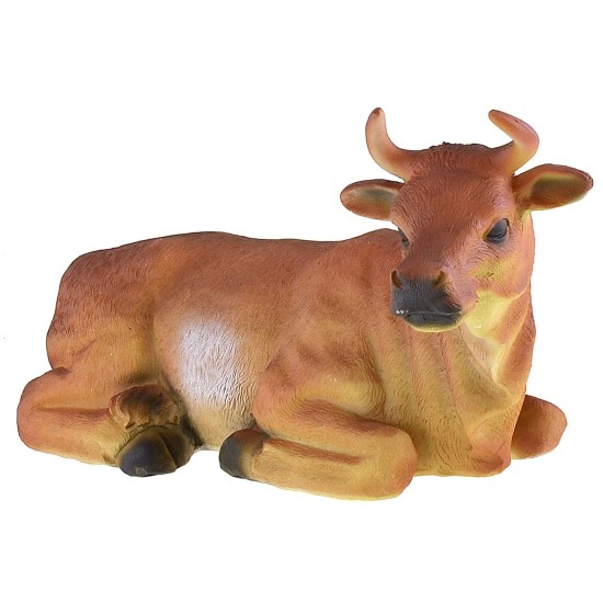 Bue e asino in resina consigliato per statue 30 cm