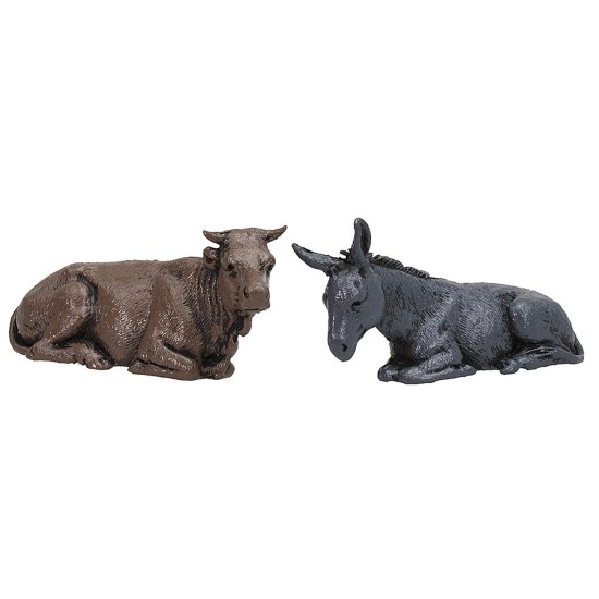 Natività 5 soggetti serie 8 cm Landi Moranduzzo