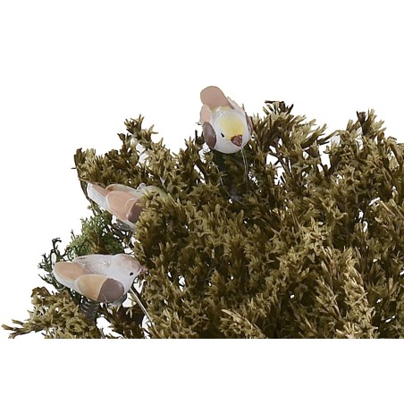 Albero cm 25 con 4 uccellini in movimento pianta, base