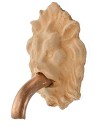 Cabeza de león con boquilla para fuente cm 3,5x4,4 h