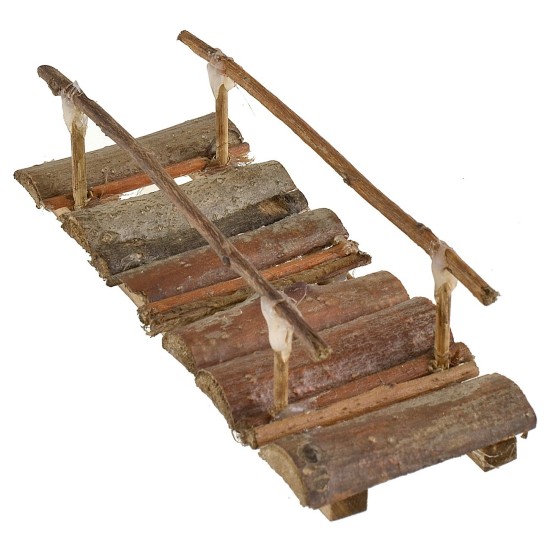 Puente de madera cm 5x13x3,4 h madera, altura, recomendado