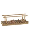 Ponte in legno per presepe cm 3,5x10x3,3 h