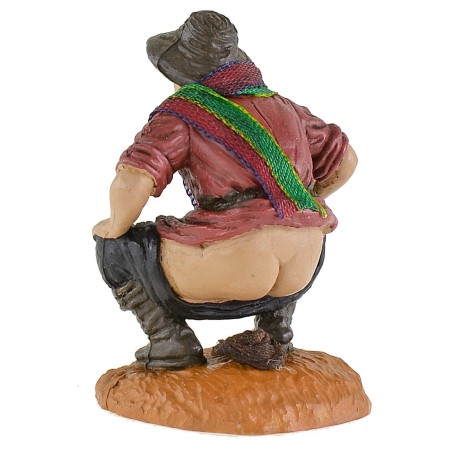 Uomo che fa il bisogno con sombrero serie 10 cm Oliver