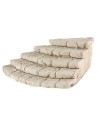 Scala angolare in gesso dipinto cm 14x10x4 h