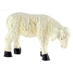 Sheep with yellow streaks, head down, for 15 cm statues.