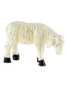 Sheep with yellow streaks, head down, for 15 cm statues.
