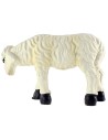 Sheep with yellow streaks, head down, for 15 cm statues.