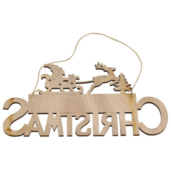 Appendino Merry Christmas cm 30x0,5x17 h appendino porta