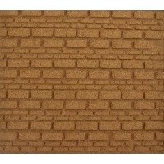 Pannello sughero mattoni misti cm25x25 Mondo Presepi