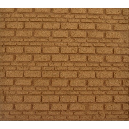 Pannello sughero mattoni misti cm25x25 Mondo Presepi