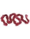Guirnalda roja para decoraciones navideñas ø 6x200 cm
