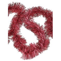 Festone natalizio rosso ø 6x200 cm 2