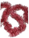 Guirnalda roja para decoraciones navideñas ø 6x200 cm