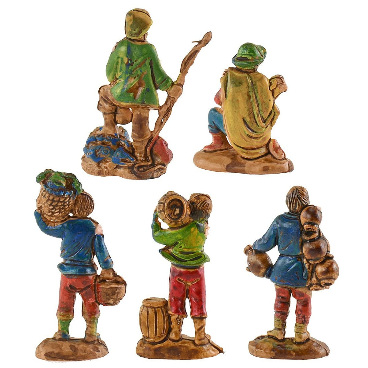 Boscaiolo Moranduzzo 3.5 Cm - Decorazione Natalizia Colorata Per La Casa | Made In Italy - Foto 4