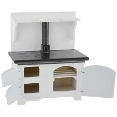 Stufa bianca per cucina cm 9,5x5x11,5 h 2