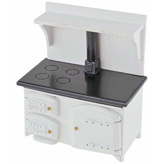 Stufa bianca per cucina cm 9,5x5x11,5 h accessori casa delle