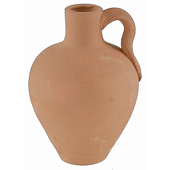 Ánfora de terracota h 7,3 cm jarra, terracota, recomendada