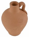 Brocca in terracotta h 5,3 cm caraffa, terracotta, altezza