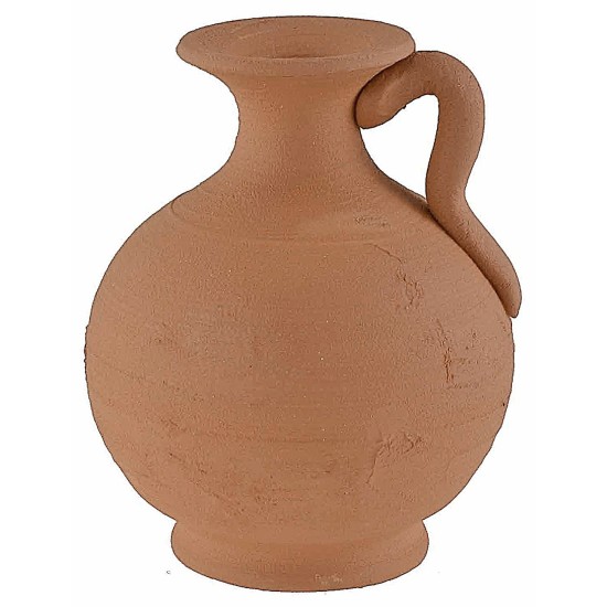 Caraffa in terracotta h 6,4 cm caraffa, terracotta