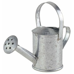 Metal watering can 9x3.5x7.6 cm h nativity scene accessories
