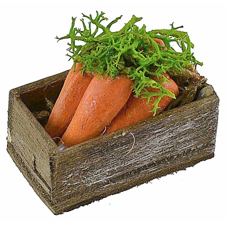 Cassetta in legno con carote cm 3,2x2,1x1,4 h altezza