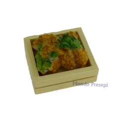 Cassetta lux uva gialla cm 3x2,8 Mondo Presepi