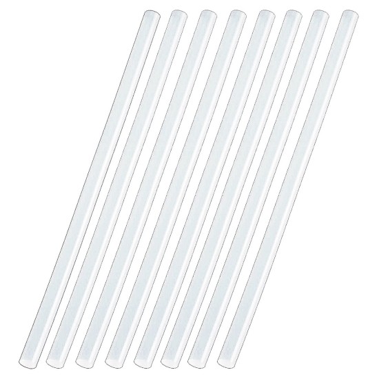 8 Piezas de barra de pegamento caliente transparente ø 7 mm
