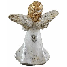 Ángel con lira en resina 12 cm resina, lira, altura, ángel. 2