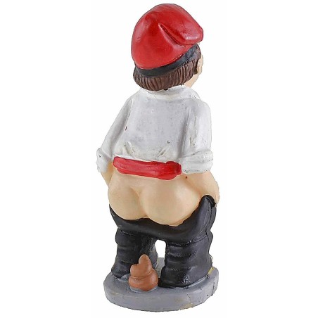 Hombre que hace sus necesidades serie 15 cm en resina serie, resina.