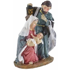 Natividad en resina de 7x4,5x10,5 cm, resina, José, derecha 2